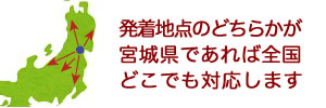 遠方への移動は長距離割引が適用されます。のイメージ
